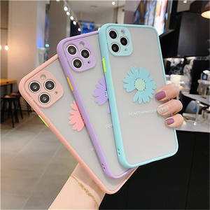 Moskado — coque de téléphone à motif de fleurs, étui arrière mat transparent pour iPhone 11 <span class=keywords><strong>Pro</strong></span> Max X XR XS Max 7 8 Plus SE <span class=keywords><strong>2020</strong></span> - Product Image 4