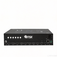 Pemisah Video Multi Viewer 4K60 8 Input HDMI DisplayPort dengan Pengalihan Tanpa Hambatan OSD Audio Web RS232