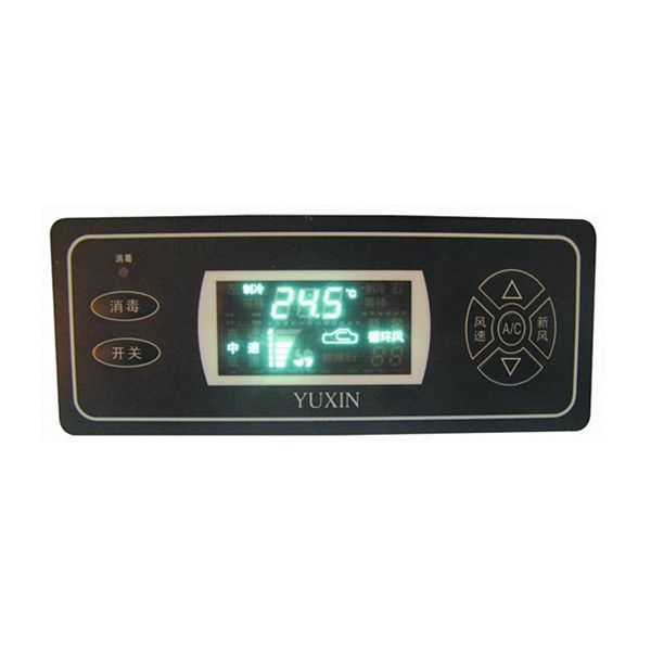 Automobile Bus HVAC Control Panel Air Conditioning Electric Control Unit