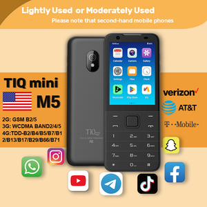 โปรด<span class=keywords><strong>ท</strong></span>ราบ โทรศัพ<span class=keywords><strong>ท</strong></span>์มือถือมือสองราคาถูก TIQ MINI M5 รองรับซิมคู่ ใช้ได้เฉพาะในสหรัฐอเมริกา ระบบปฏิบัติการ Android 13 หน้าจอสัมผัส พร้อมคีย์บอร์ด - Product Image 2