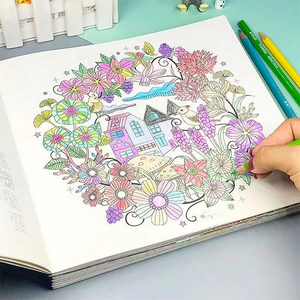 <span class=keywords><strong>Livre</strong></span> <span class=keywords><strong>de</strong></span> coloriage spirale mystère personnalisé pour enfants avec crayons <span class=keywords><strong>de</strong></span> coloriage enfants avec <span class=keywords><strong>livre</strong></span> - Product Image 5