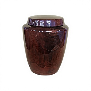 B.S. INTERNATIONAL American Style Natural Wooden Adult Cremation Urn Burial Option Customizable Designs 200/220 Cubic Inch - Product Image 6