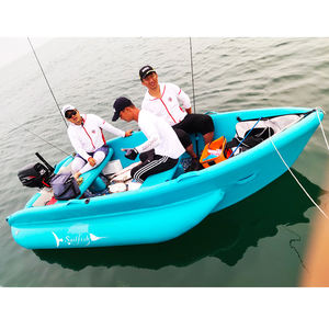 Yate Deportivo Inflable de PVC de Alta Calidad <span class=keywords><strong>Kayak</strong></span> Canoa Estable para Remar con Suelo de Aire Accesorios Gratis para Drifting y Actividades al Aire Libre - Product Image 6