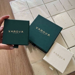 Custom LOGO Paper Drawer Jewelry Necklace <strong>Earing</strong> Packaging <strong>Box</strong> Gift Packaging Necklace Jewelry Drawer <strong>Box</strong> with Pouch Bag Set - Product Image 5