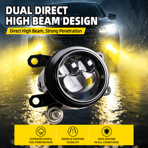 Sanvi F22 2.0 Inch HD <b>Projector</b> Lens LED Foglight for Toyota Series IP67 Waterproof Auto Lighting System Fog Driving <b>Light</b> - Product Image 3