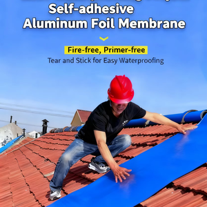 Ruban adhésif moderne de réparation de fuite de tuile en caoutchouc d'<span class=keywords><strong>étanchéité</strong></span> de toit en acier bleu auto-adhésif pour la prévention des fissures de bungalow - Product Image 2