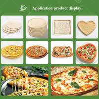Continue productielijn voor voorgekookte producten om kleine pizza's te maken voor een topping machine extruder.