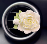 Jasmin voiture parfum aromathérapie voiture climatisation sortie décoration diffuseur pierre fleurs