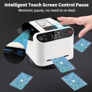 Barajador <span class=keywords><strong>de</strong></span> <span class=keywords><strong>Cartas</strong></span> Automático Moderno <span class=keywords><strong>de</strong></span> Lujo 2 en 1 Ultra Silencioso con Rotación <span class=keywords><strong>de</strong></span> 360° para Juegos <span class=keywords><strong>de</strong></span> Mesa MAX 6 Lithium - Product Image 5