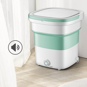 เครื่องซักผ้าพกพาแบบพับได้อัตโนมัติ รุ่นปี 2020 พร้อมกระดานซักผ้า - Product Image 1