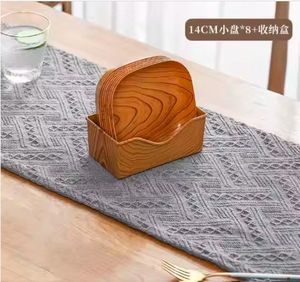 Plateau de maison en bois japonais pour collations et desserts Mille fruits noix légumes pour le stockage de camping - Product Image 3