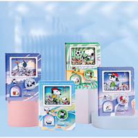 Cuaderno con Mecanismo Gashapon de Snoopy, Diseño de Dibujos Animados, 64K, 120 Hojas, Divertido Diario de Descompresión para Estudiantes