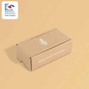 Kraft Paper Box Packaging Boxes For Mobile Phones Small Shipping Boxes For Jewelry