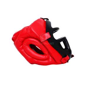 Protège-tête de boxer dernier modèle, accessoires de boxe, rouge, masque de protection de tête pour l'entraînement - Product Image 5