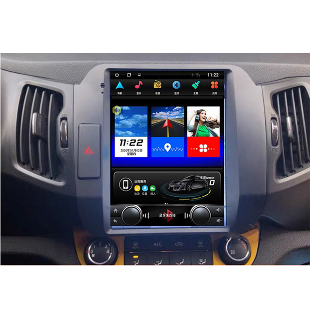 9.7" 8 Core Android 4g Car Dashboard Navigation GPS Screen Radio Carplay Screen for Kia Sportage 2010 2011 2012 2013 2014 2015