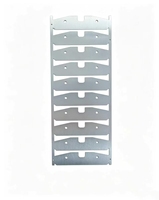 Circuit imprimé en aluminium personnalisé OEM, épaisseur 1,2 mm, cuivre 35 µm, compatible avec les fichiers Gerber, LED MCPCB