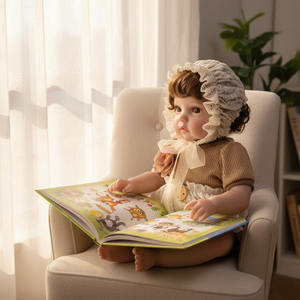 Muñecas Bebé <span class=keywords><strong>Reborn</strong></span> VTU de 20 Pulgadas, <span class=keywords><strong>Cuerpo</strong></span> Completo de Vinilo, Simulación Realista, Muñeca <span class=keywords><strong>Reborn</strong></span> de Niña - Product Image 2