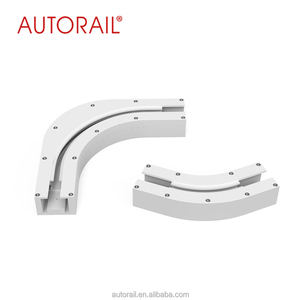 <strong>Curtain</strong> Track Degree ARC Track for <strong>Corner</strong> Windows Slide <strong>Curtain</strong> 90 135 Degree Window Electric <strong>Curtain</strong> Track <strong>Rail</strong> - Product Image 1