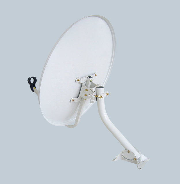 Factory Price Ku Band 60cm Outdoor Steel TV Satellite Dish 10.7-12.75GHz Ground/Wall Mount High Quality TV Antenna Manufacturer