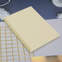 Cahier A4 imperméable de 60 pages pour les lycéens, les filles, fournitures scolaires, cahier d'étude à domicile, cahier pour l'école à domicile