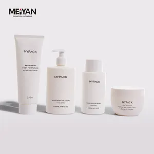 MYPACK Hair Shampoo Bottle Packaging Set Empty Container Set For Shampoo And Conditioner Body Butter Jars