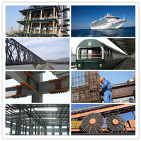 Servicio Profesional Integral de Acero Estructural ASTM A36/ASTM A572 Gr. Vigas de Acero de Perfil W de 50 mm de Ancho