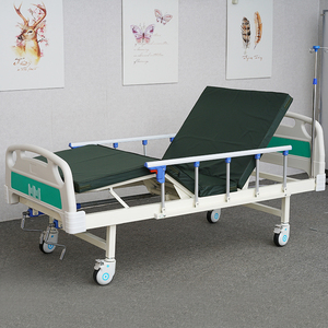 <span class=keywords><strong>Cama</strong></span> de Hospital Médica con 2 Manivelas y Construcción de Acero para Pacientes a Precios Competitivos - Product Image 3