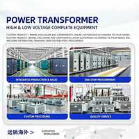 HONGBIAN YBM – Nouvelle sous-station industrielle préfabriquée en métal de style européen, avec revêtement en tuiles métalliques, pour distribution électrique 630kVA-1600kVA, IP30