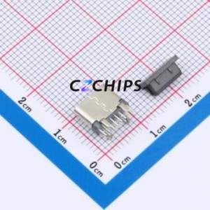 TYPE-C-612-LDRH650 USB Connector Through hole Component (THT) Connector Type-C Female Through Hole 16P - Product Image 2