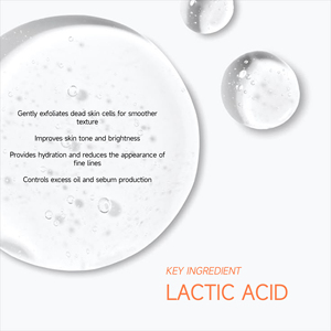 40ml Melkzuur Gezichts Serum Exfolierend Verhelderend Huidverzorging Anti-veroudering Donkere Vlekken Corrector met Hydraterende Verlichtende Eigenschappen - Product Image 2