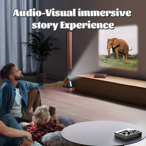 ไฟฉายโปรเจคเตอร์เล่านิทานสำหรับเด็ก ของเล่นฉายภาพก่อนนอนพร้อมสไลด์การ์ตูน ของเล่นเสริมการเรียนรู้สำหรับเด็กอายุ 3 ปีขึ้นไป - Product Image 3