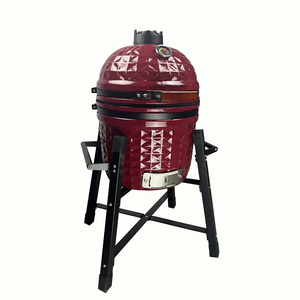 <span class=keywords><strong>Barbecue</strong></span> Kamado en céramique AUPLEX 15 pouces finition diamant, avec thermomètre et <span class=keywords><strong>chariot</strong></span>, pour cuisson extérieure dans la cour ou <span class=keywords><strong>sur</strong></span> la terrasse - Product Image 4