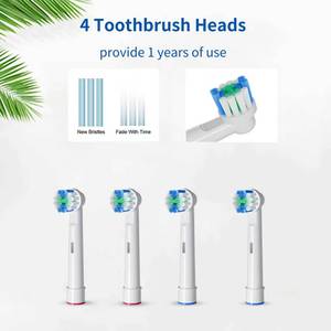 Fábrica Atacado Escova De Dentes Elétrica Suave Tipo-C Carregamento Rotativo Corpo Inteiro Impermeável Ole B para Viagens Domésticas Gerais - Product Image 4