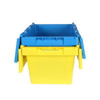 Boîtes de stockage utilitaires en plastique empilables gratuitement de haute qualité 20L pour le déménagement
