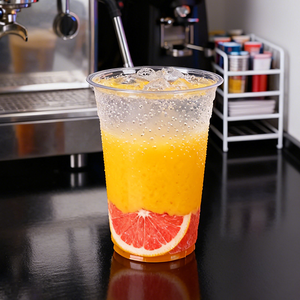 Gobelets en plastique transparent jetables personnalisés de 12 oz, 14 oz, 16 oz, forme ronde, pour smoothies, bubble tea, café, gobelets en plastique PET - Product Image 4