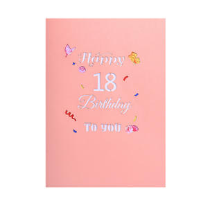 Biglietto d'Auguri Tridimensionale con Scritta Laser Traforata, Busta Regalo, Piccolo e Fresco Design Fatto a Mano, Benedizione Speciale su Carta Pregiata - Product Image 5