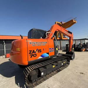 Nouveauté Mini pelle sur chenilles Hitachi ZX70/ZX60 d'occasion avec roulement de pompe de boîte de vitesses moteur et PLC en stock - Product Image 1
