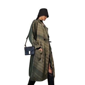 Su misura signore di autunno della molla cappotto più il formato lungo delle donne di trincea del rivestimento del cappotto per le donne - Product Image 3