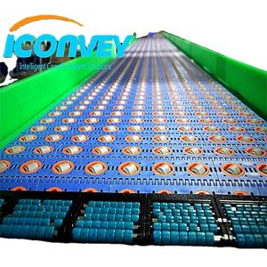 होंगस्बेल्ट HS-3800-2C पेटेंट सर्टर कन्वेयर सिस्टम बेल्ट सर्टर मॉड्यूलर बेल्ट - Product Image 3