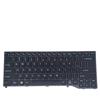 Clavier d'ordinateur portable For Lifebook US English 61 touches, cadre noir, interrupteurs rouges, sans RGB pour U747 U748 U749 E449 E548 E5410 CP724717-03