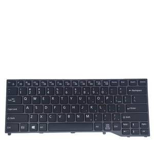 สำหรับฟูจิตสึ ไลฟ์บุ๊คแล็ปท็อปภาษาอังกฤษแบบอเมริกัน 61 ปุ่มกรอบสีดำสีแดงสวิทช์ไม่มี RGB สำหรับ U747 <span class=keywords><strong>U748</strong></span> U749 E449 E548 E5410 CP724717-03 - Product Image 4