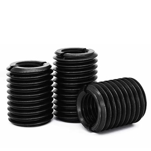 Chất lượng tùy chỉnh thép tự khai thác chủ đề chèn bên trong răng bên ngoài cho kim loại nhựa chất lượng ỐNg Lót chèn - Product Image 1