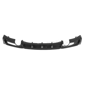 Haosheng - Difusor Trasero de Parachoques Tipo MP con Tubo de Escape Individual Izquierdo y Derecho de ABS para <span class=keywords><strong>BMW</strong></span> Serie 3 F30 F35 318i <span class=keywords><strong>320i</strong></span> 328i 2012-2018 - Product Image 2