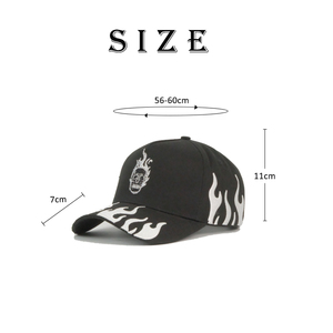 2025 en stock rojo personalizado 3D bordado logo sombreros de 5 paneles gorras deportivas con estampado de hojaldre Gorras gorra de béisbol de algodón para Unisex - Product Image 3
