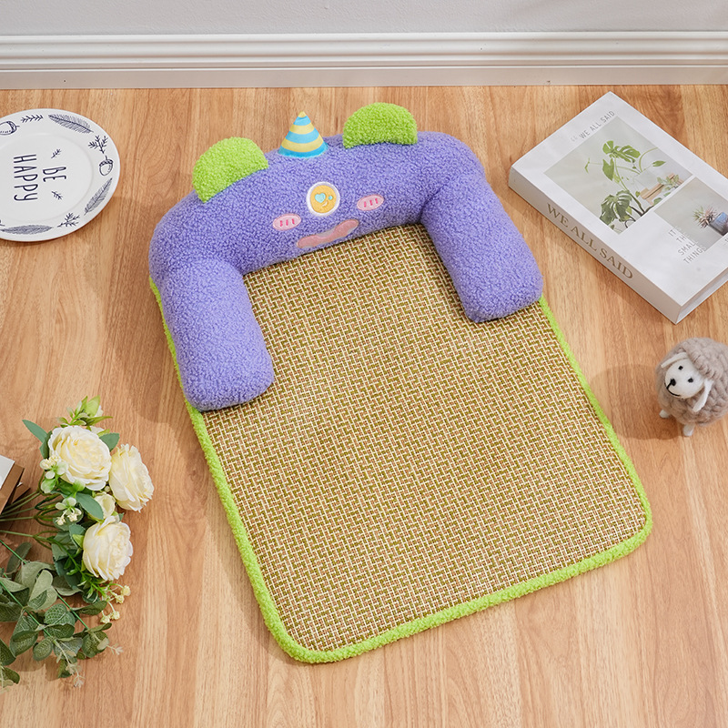 Qiluo Purple-U Pillow Cooling Mat Nest
