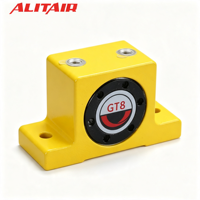 ALITAIR Pneumatischer Luftturbinen-Vibrator der GT-Serie, Geräuscharm, aus Aluminiumlegierung, für Einzelhandel und Produktionsanlagen
