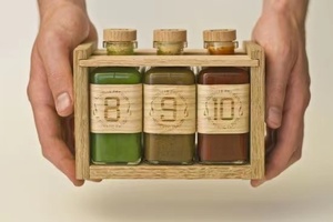 Chai đựng tương ớt BBQ hình chữ nhật 100ml bằng thủy tinh có nút chai - Product Image 4