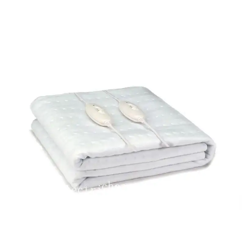 220v 120w washable polyester fleece heat electric underblanket