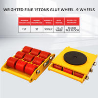 Machines de déménagement Machine à usage intensif Dolly Skate Roller Machinery Mover Dolly Skate Shipping Rolling Trolley