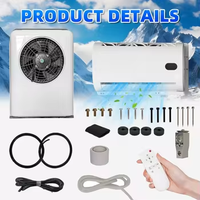 Climatiseur universel électrique 12V 24V pour camping-car, camion, autocar et tracteur, 12000 BTU, refroidissement uniquement